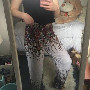 Rare Floral boho pants